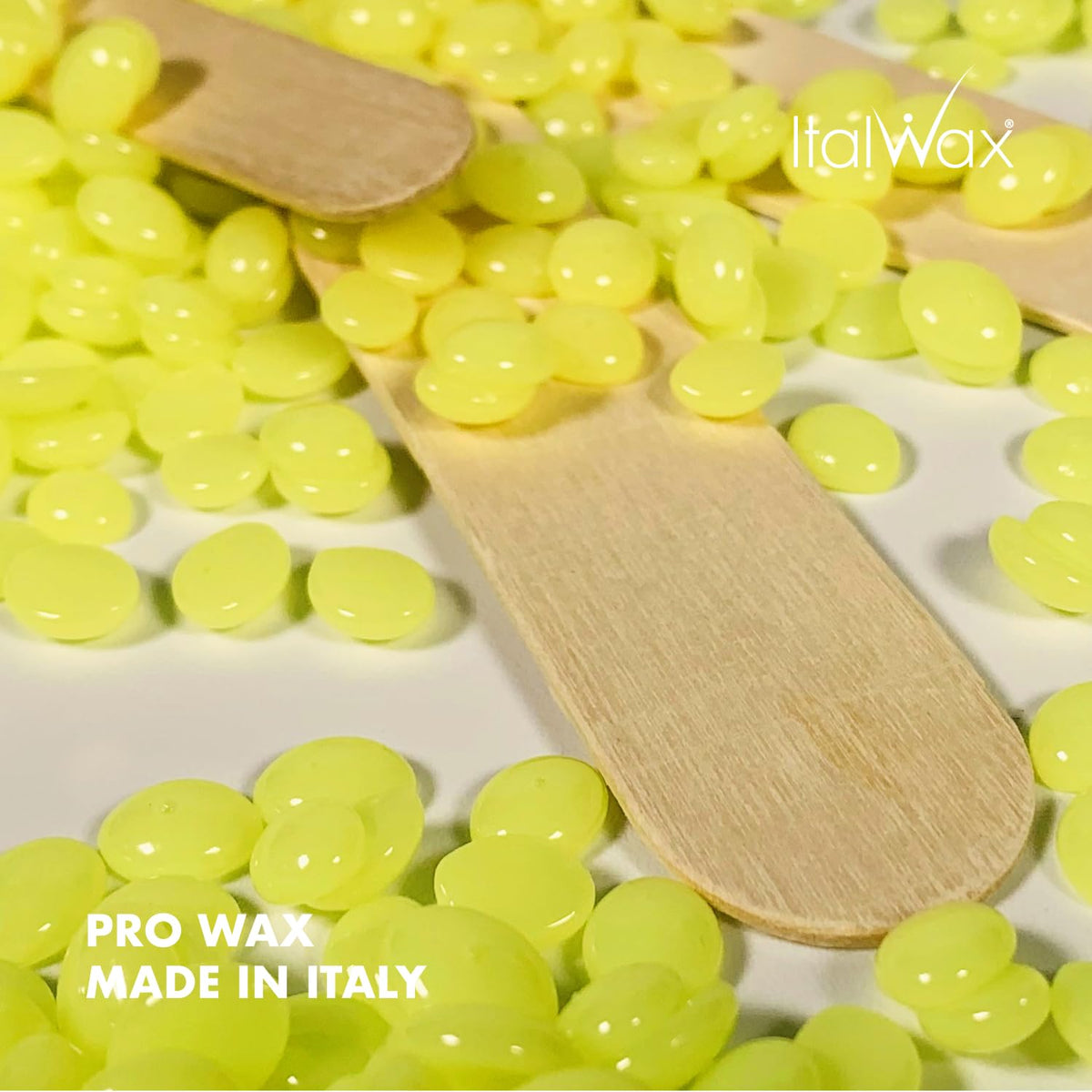 Italwax Cire Argan 750 g montrant la consistance jelly