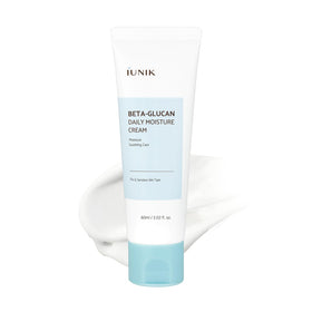 IUNIK Crème Hydratante Quotidienne Beta-Glucan 80g vue avant avec emballage