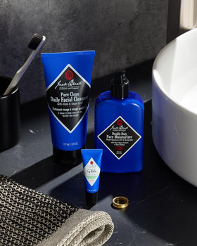 Jack Black Baume à Lèvres SPF 25 avec étiquette des ingrédients