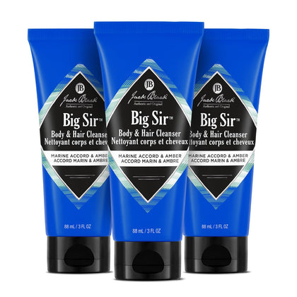 Jack Black Big Sir Gel Douche et Shampooing 3 Fl Oz, vue avant