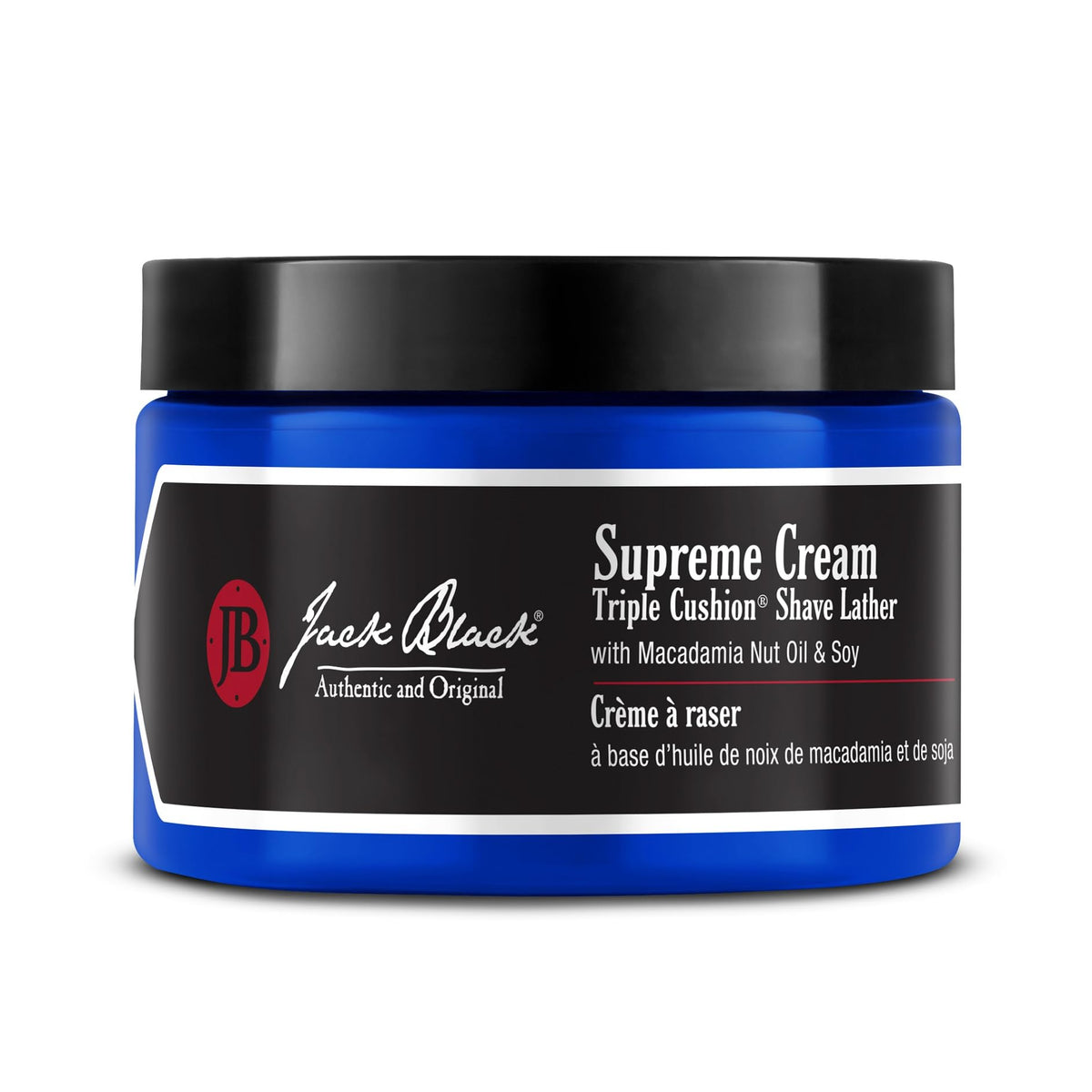 Jack Black Crème de Rasage Suprême Triple Cushion 9,5 fl oz vue de face
