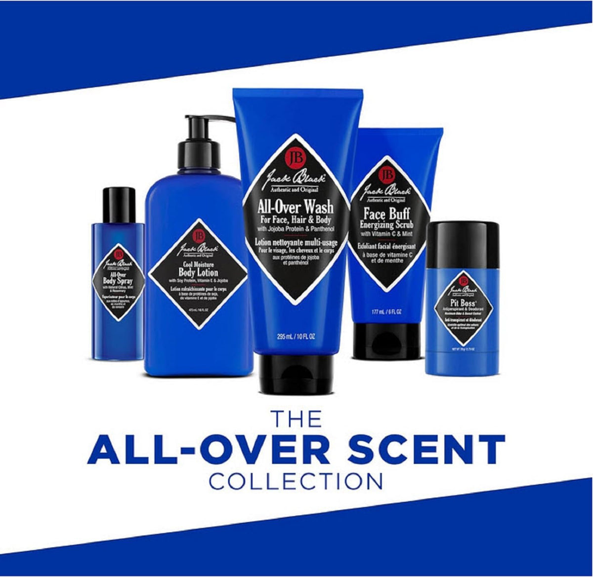 Jack Black Gel Nettoyant Multi-Usages 33 Fl Oz texture de mousse