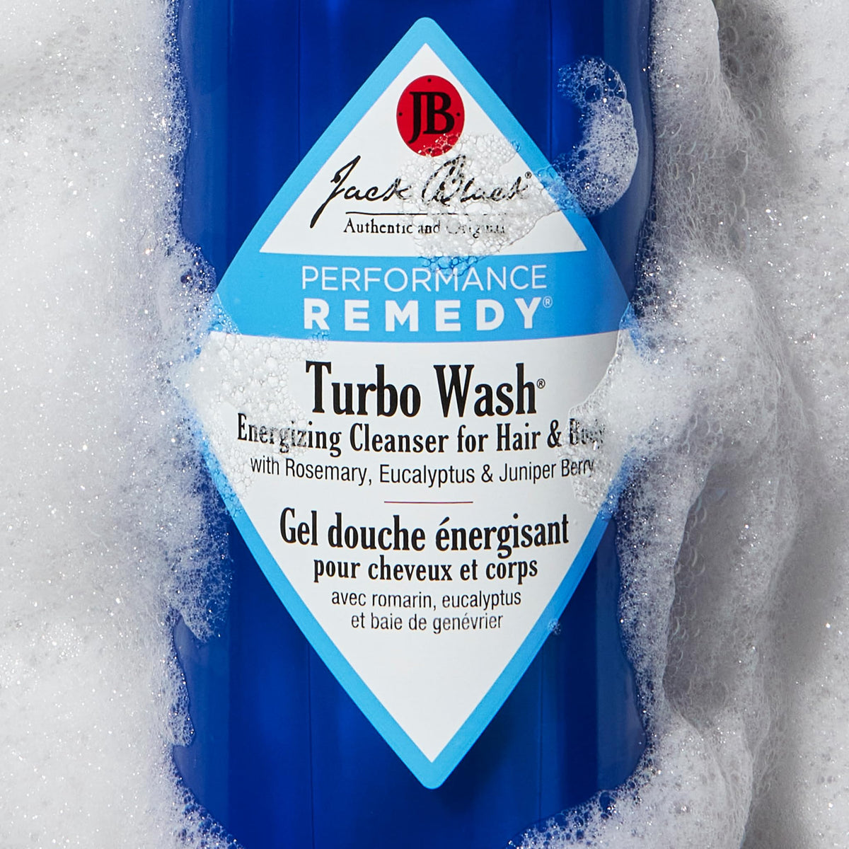 Jack Black Turbo Wash Gel Nettoyant Énergisant 118g avec des ingrédients naturels