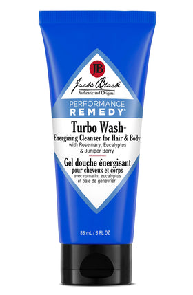 Jack Black Turbo Wash Gel Nettoyant Énergisant 118g face avant