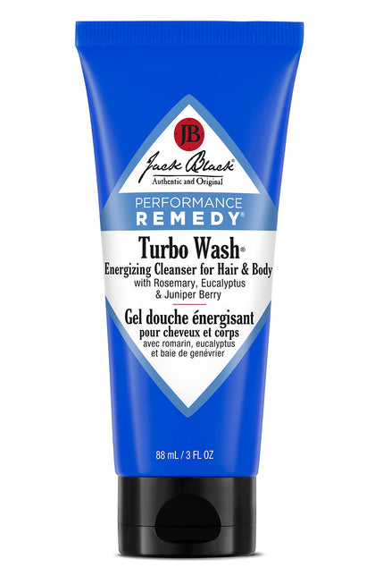 Jack Black Turbo Wash Gel Nettoyant Énergisant 118g face avant