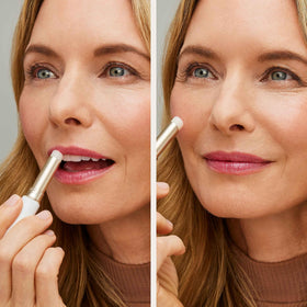 jane iredale Just Kissed Lip and Cheek Stain 31g application on lips