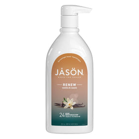 JASON Gel Douche Vanille & Cassis 980g vue avant avec bouchon