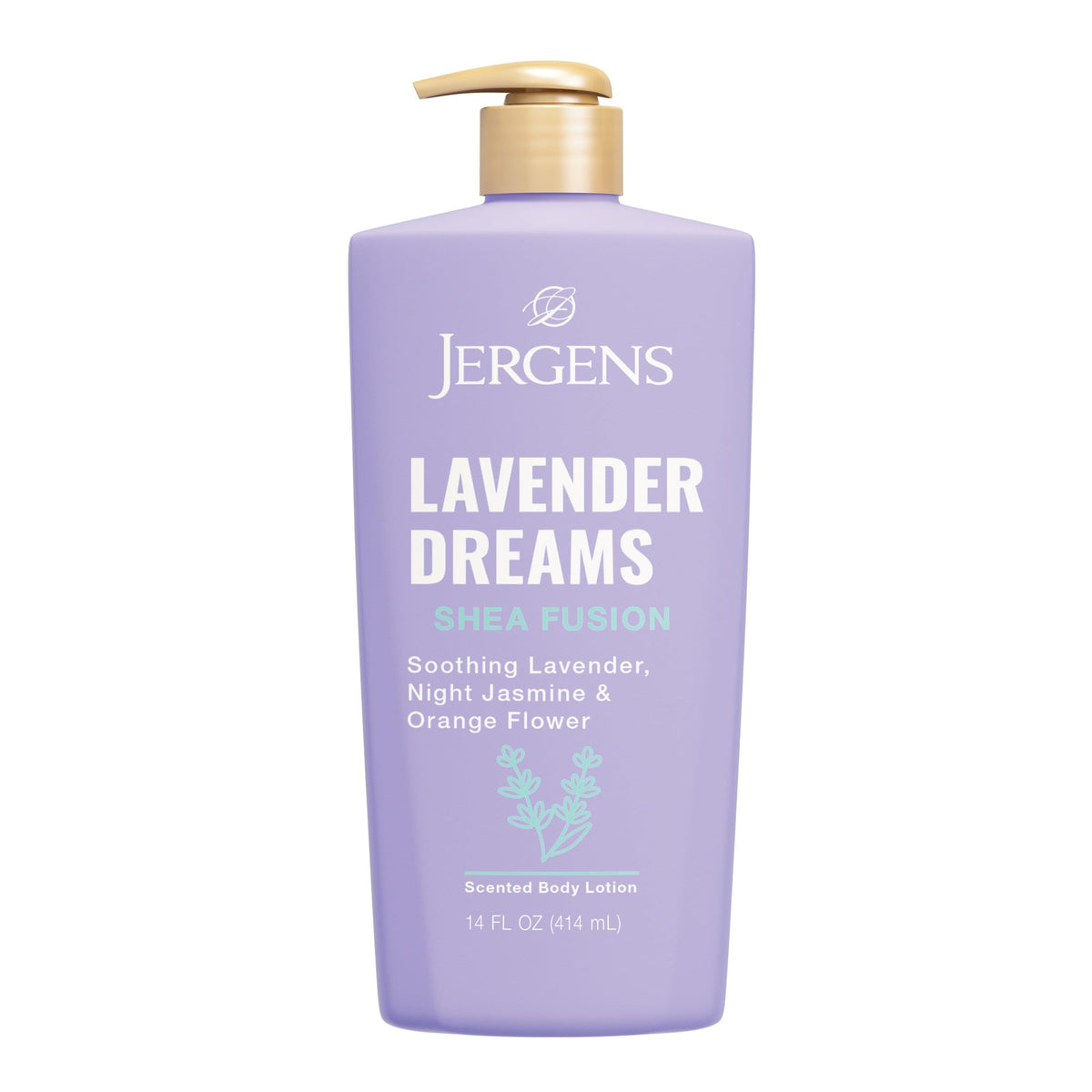 Jergens Crème Corps Lavender Dreams 472g vue de face
