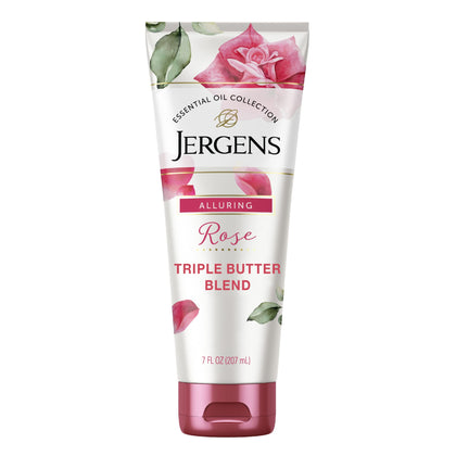 Jergens Crème Corps Rose 222g vue avant avec packaging