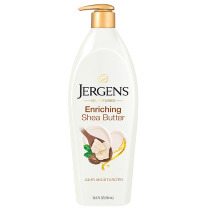 Jergens Crème Hydratante au Beurre de Karité 26,5 fl oz vue de face