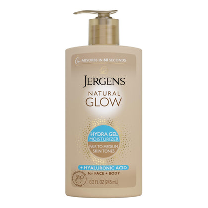 Jergens Gel Auto-Bronzant Hydra 250ml vue avant