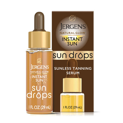 Jergens Instant Sun Drops 59g avant application