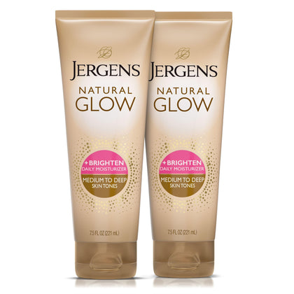 Jergens lotion auto-bronzante naturelle 375ml vue avant