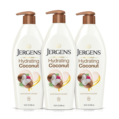 Jergens Lotion Hydratante à la Noix de Coco 500ml vue de face