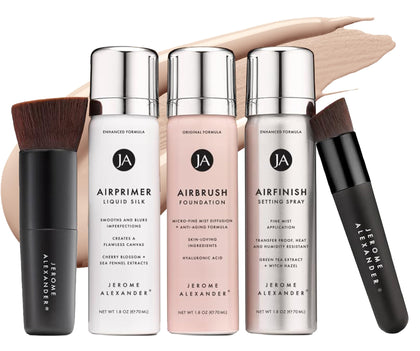 Jerome Alexander Magic Minerals 5 pièces système airbrush vue de face