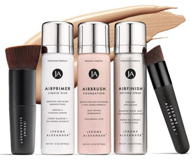 Jerome Alexander Magic Minerals Airbrush 5 pièces système avec tous les produits inclus