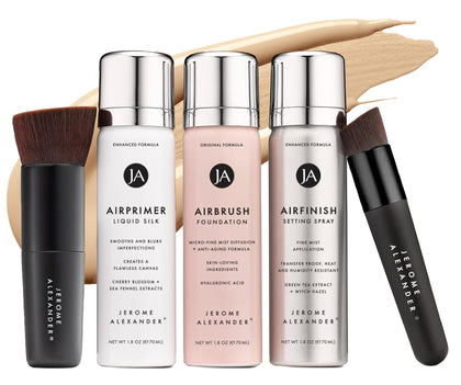 Jerome Alexander Magic Minerals Airbrush système complet avec spray et pinceaux
