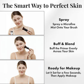Jerome Alexander Magic Minerals Primer sur une main montrant la texture