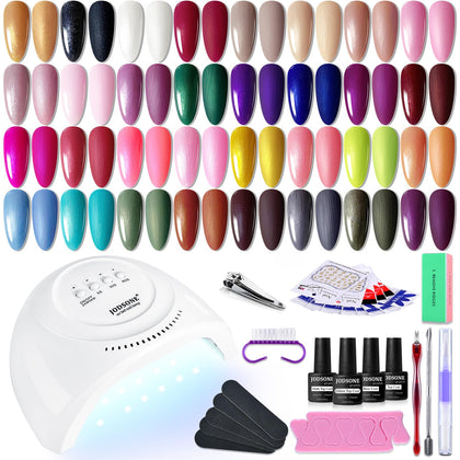 JODSONE Kit de Vernis à Ongles Gel 36 Pièces vue de face