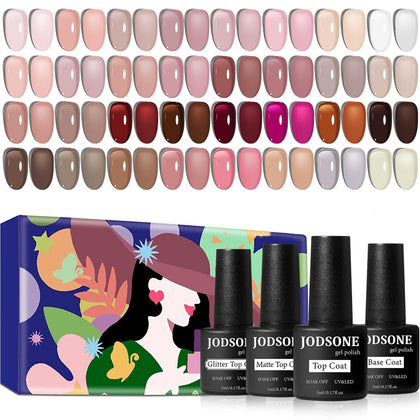 JODSONE Set de Vernis Gel Jelly 32 Couleurs vue avant
