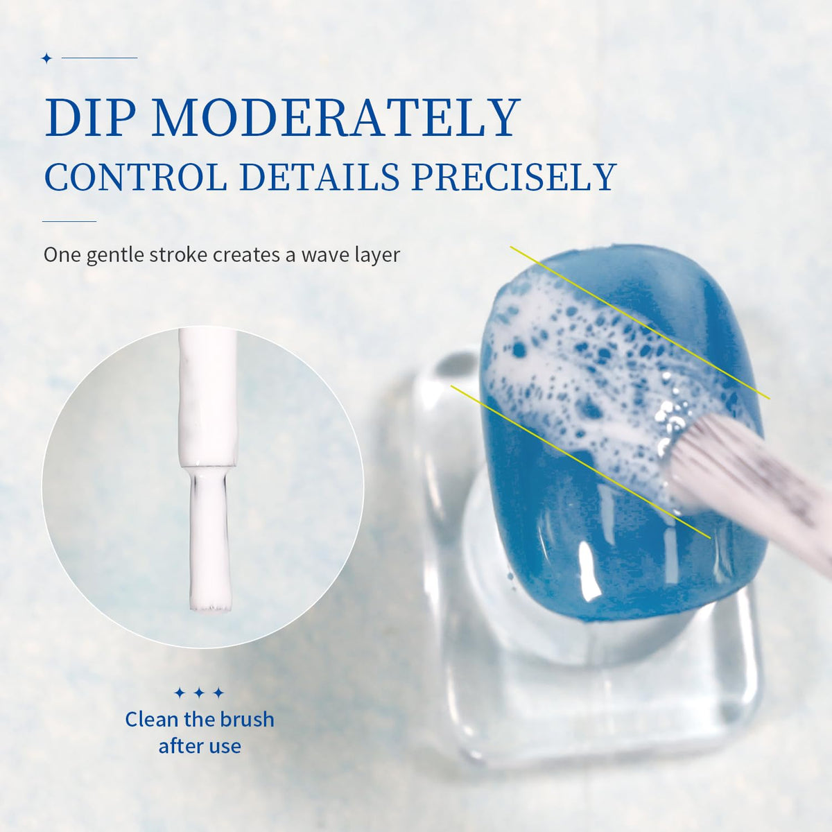JODSONE vernis gel blooming 16,5ml ouvert avec pinceau