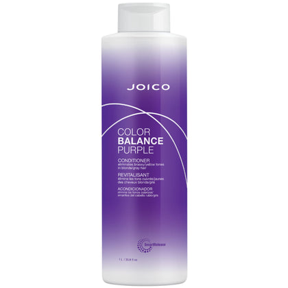 Joico Color Balance Purple Conditioner 1000ml bouteille vue avant