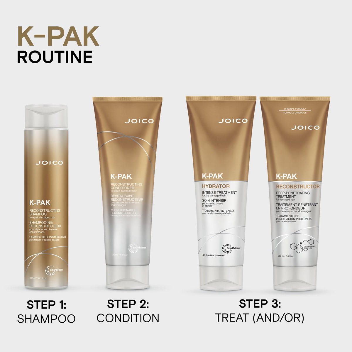 Joico K-PAK Après-shampoing Réparateur 280g près de produits capillaires