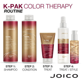 Joico K-pak Color Therapy duo avec accessoires de soins capillaires