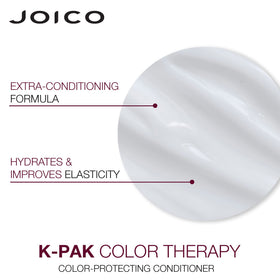 Joico K-pak Color Therapy en arrangement sur un comptoir