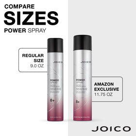 Joico Power Spray 390 ml en gros plan sur pulvérisateur