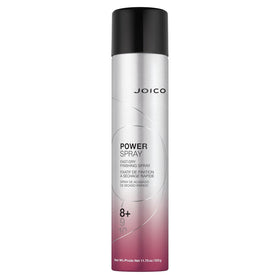 Joico Power Spray 390 ml vue avant avec spray et logo