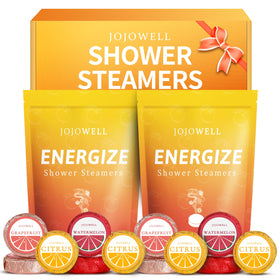 JoJowell bombes de douche aromathérapie pack de 12 avec emballage élégant