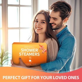 JoJowell bombes de douche en utilisation dans une douche