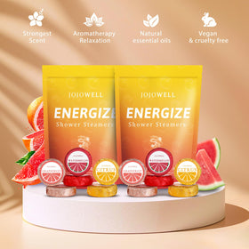 JoJowell bombes de douche senteur pastèque vue de près