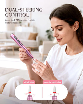 Jorest kit de perceuse à ongles sur une table de manucure
