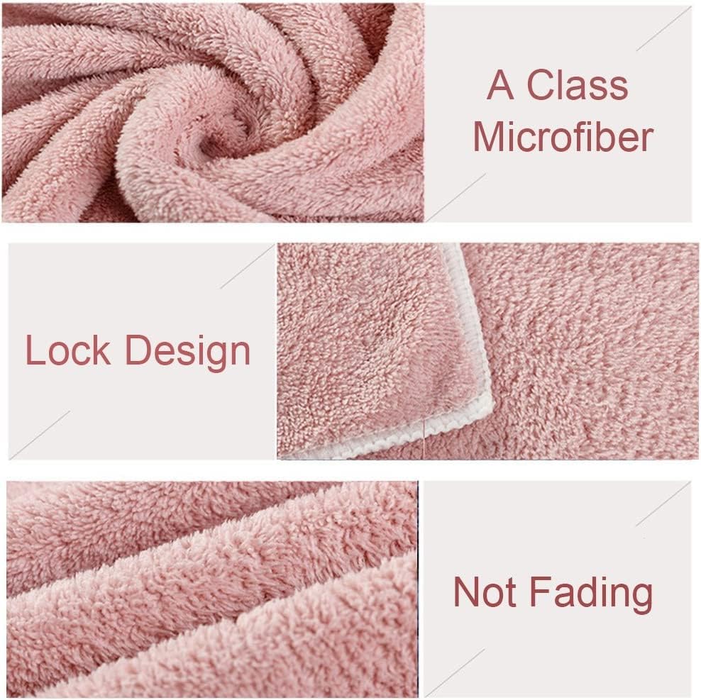 Jseng serviettes capillaires microfibres ensemble de trois