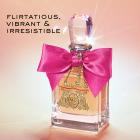 Juicy Couture Viva La Juicy Eau de Parfum sur une coiffeuse