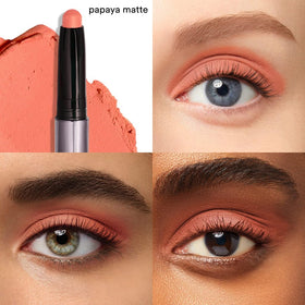 Julep Crayon Fard à Paupières 101 Papaya Matte avec estompeur intégré