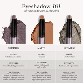 Julep Crème-to-Powder Duo Fard à Paupières dans une trousse de maquillage