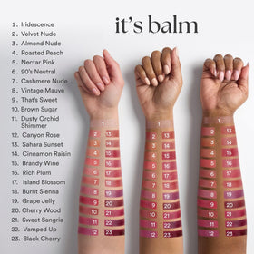 Julep It’s Balm couleur Nectar Pink sur fond clair