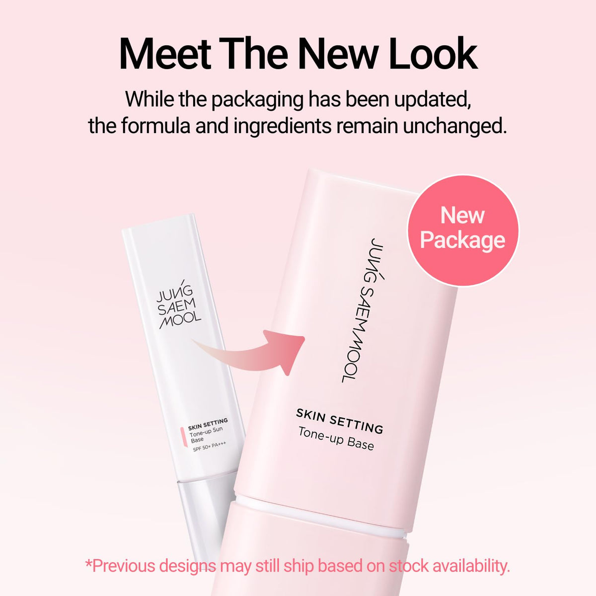 JUNG SAEM MOOL Base de Teint Éclaircissante avec accessoires de beauté