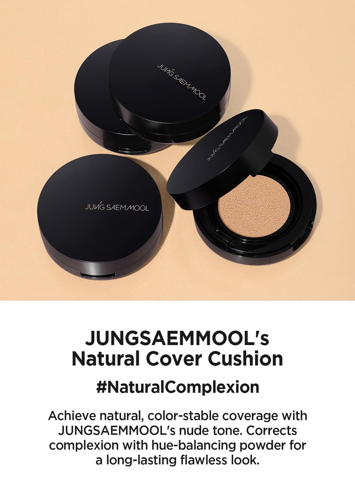 JUNG SAEM MOOL Cushion Mini avec éponge applicatrice