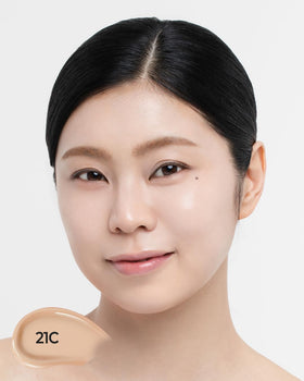 JUNG SAEM MOOL PDRN Serum Skin Tint 21C close-up of bottle