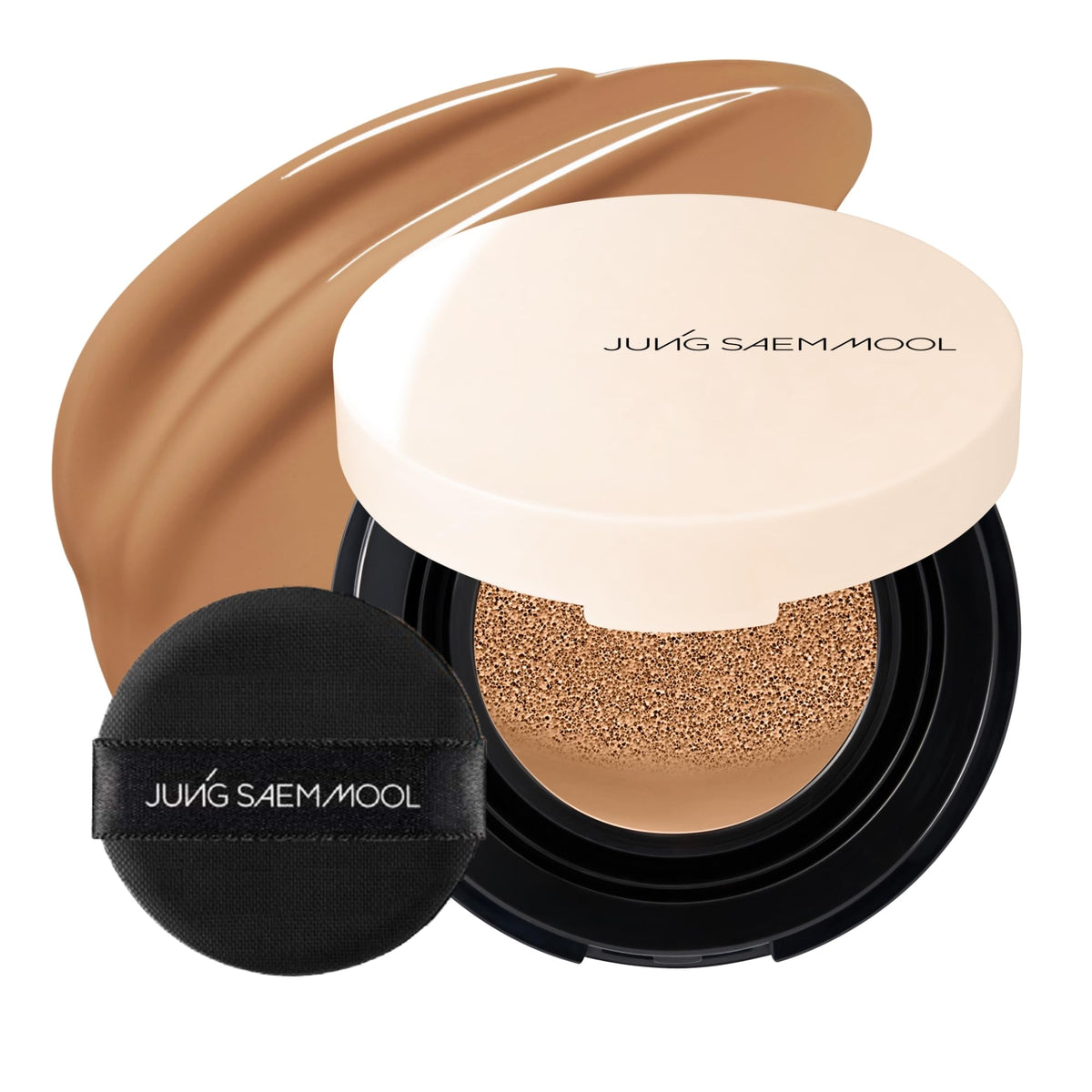 JUNG SAEM MOOL Skin Nuder Cushion 30C Cannelle vue de face
