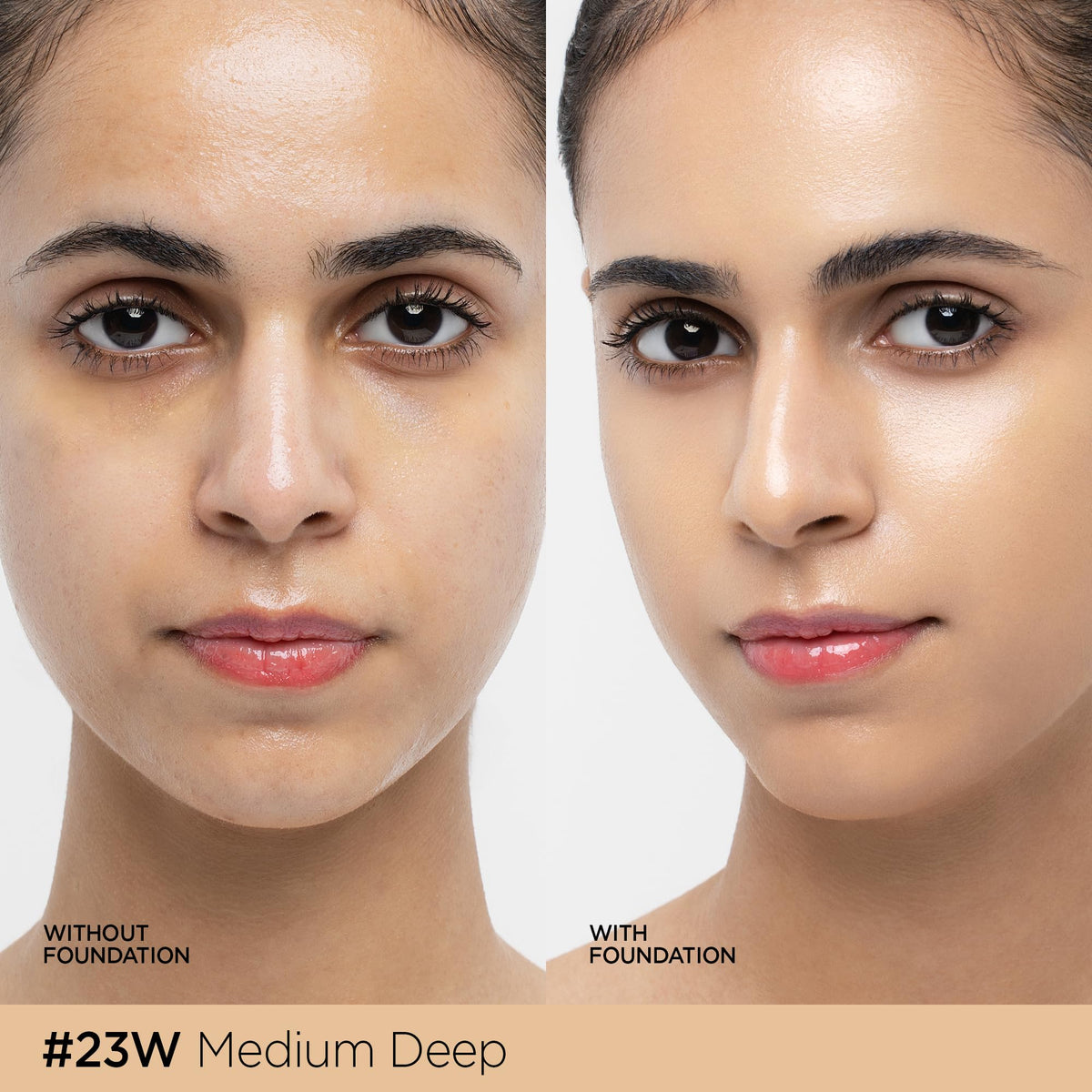 JUNG SAEM MOOL Skin Nuder Cushion application sur la peau