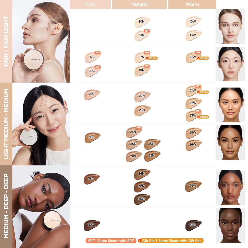 JUNG SAEM MOOL Skin Nuder Cushion puff detail