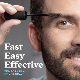 Just for Men 1-Day Couleur de Barbe et Sourcils, montre l'application sur les sourcils