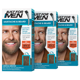 Just for Men Colorant à Barbe M-35 Marron Moyen, avant utilisation