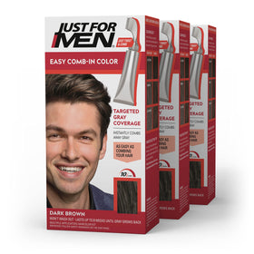 Just for Men Coloration Facile à Appliquer, Brun Foncé A-45, emballage devant