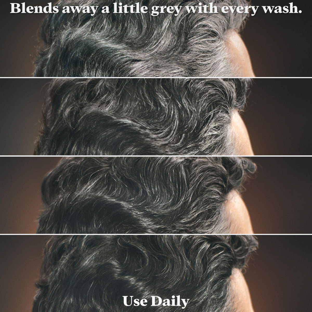 Just for Men shampoo 2-en-1 avec flacon ouvert